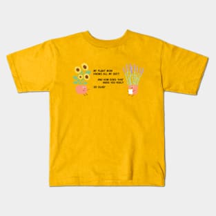 Plant Therapy - Plant Mom Knows All My Dirt Kids T-Shirt